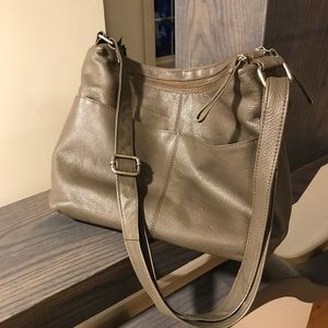 Great American leather works. Cross body bag.
